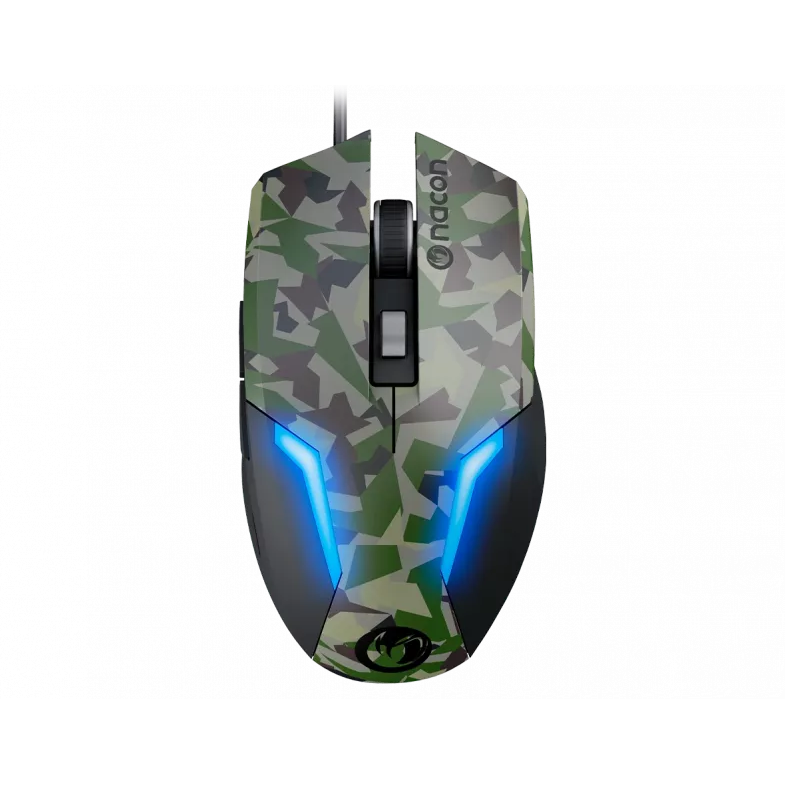 Nacon Gaming GM-105 Vezetékes Gaming Egér - Forest Camo (PCGM-105FOREST)